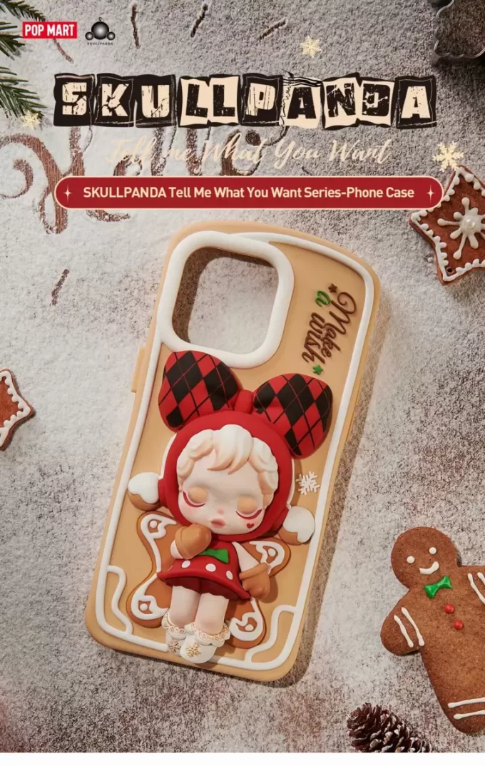 SKULLPANDA Tell Me What You Want Series-Phone Case