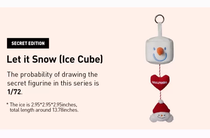 SKULLPANDA Tell Me What You Want Series Plush Pendant