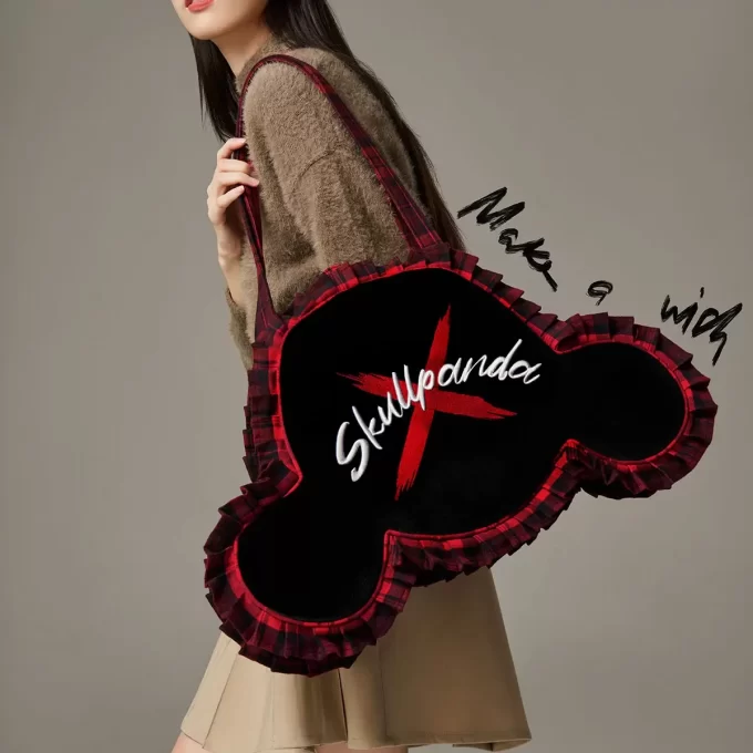 SKULLPANDA Tell Me What You Want Series Shoulder Bag
