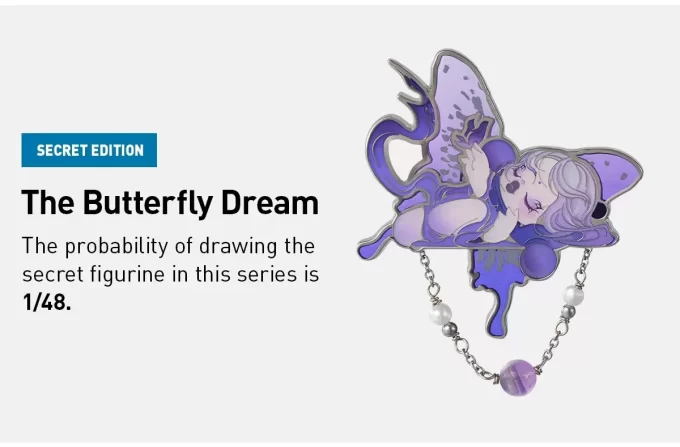 SKULLPANDA The Mirage Series Breastpin