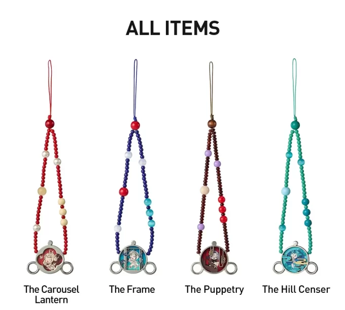 SKULLPANDA The Mirage Series Phone Chain