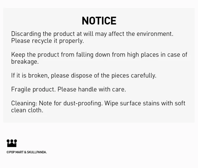 SKULLPANDA The Sound Series-Handheld Mirror