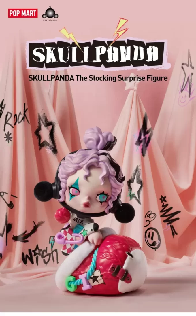 SKULLPANDA The Stocking Surprise Figure