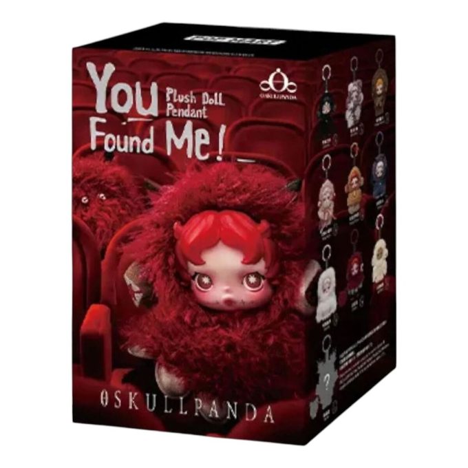Skullpanda You Found Me Plush Doll Pendant Sealed Case (1 Blind Box)