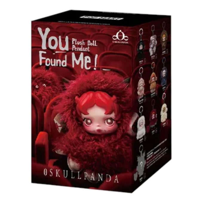 Skullpanda You Found Me Plush Doll Pendant Sealed Case (1 Blind Box)