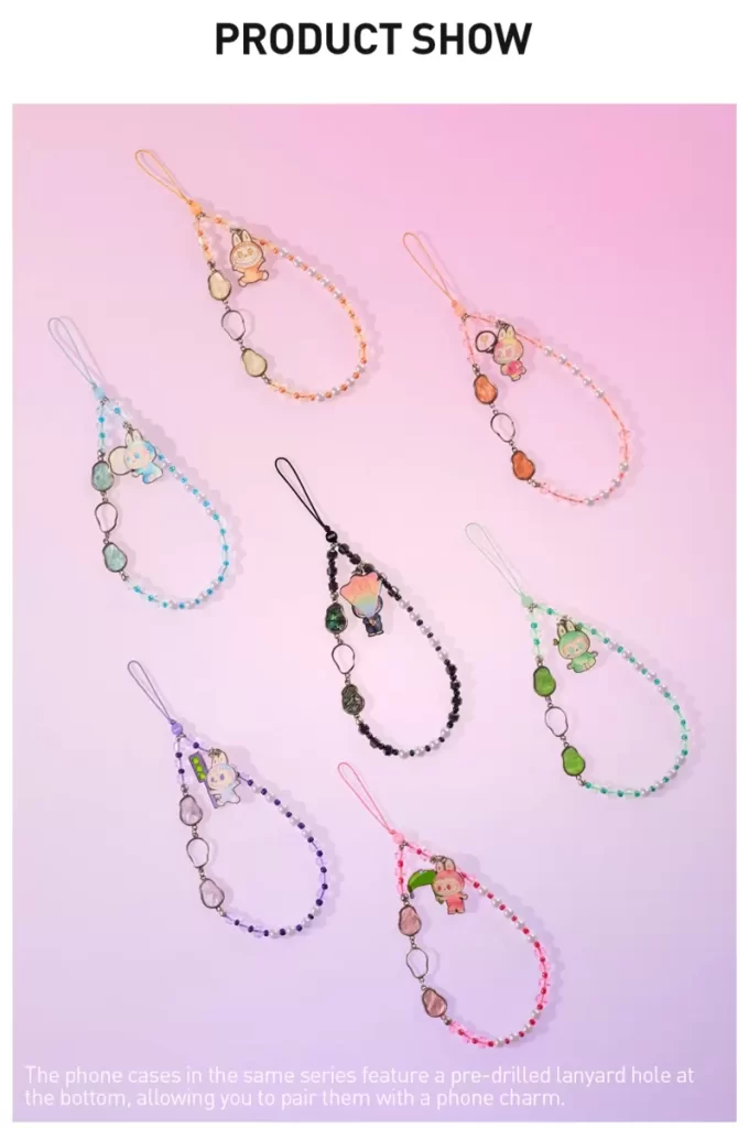 THE MONSTERS Big Into Energy Series-Phone Charm Blind Box