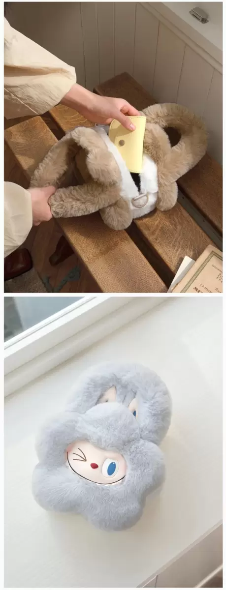 THE MONSTERS Classic Series-Plush Flower Bag THE MONSTERS Classic Series-Plush Flower Bag