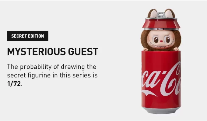 THE MONSTERS COCA-COLA SERIES-Vinyl Face Blind Box