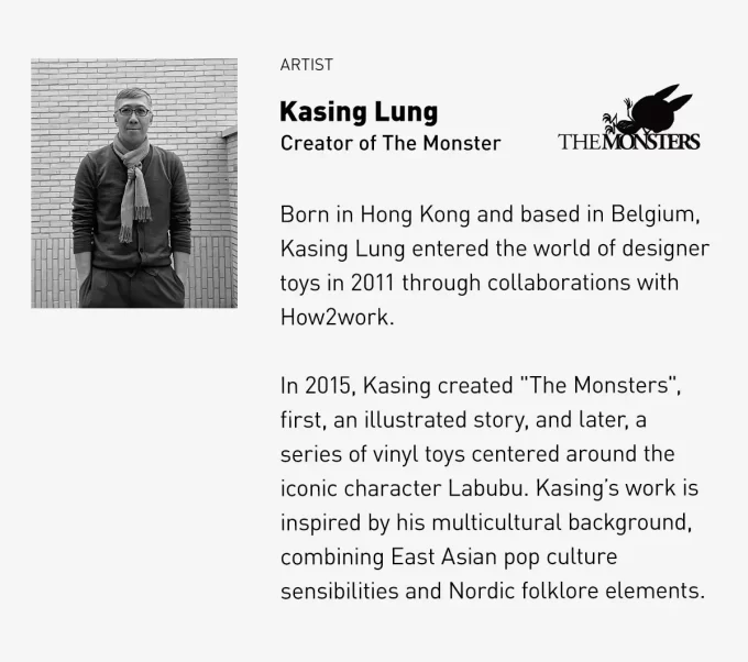 THE MONSTERS Home Of The Elves Series-Storage Box(White & Green & Blue)