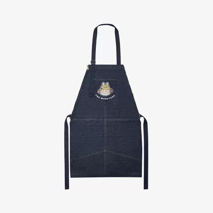 THE MONSTERS FALL IN WILD SERIES-Denim Apron Bag
