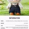 THE MONSTERS FALL IN WILD SERIES-Vinyl Plush Doll