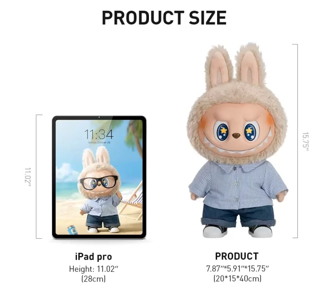 THE MONSTERS – FLIP WITH ME Vinyl Plush Doll