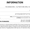 THE MONSTERS – FLIP WITH ME Vinyl Plush Doll