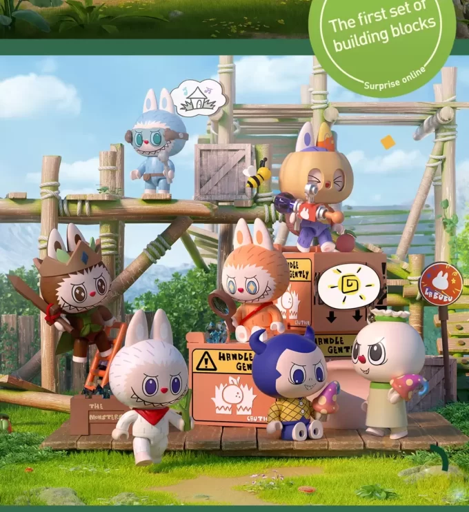 THE MONSTERS Forest Secret Base Series Blocks