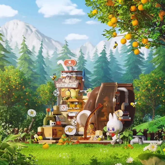 THE MONSTERS Forest Secret Base Series Blocks