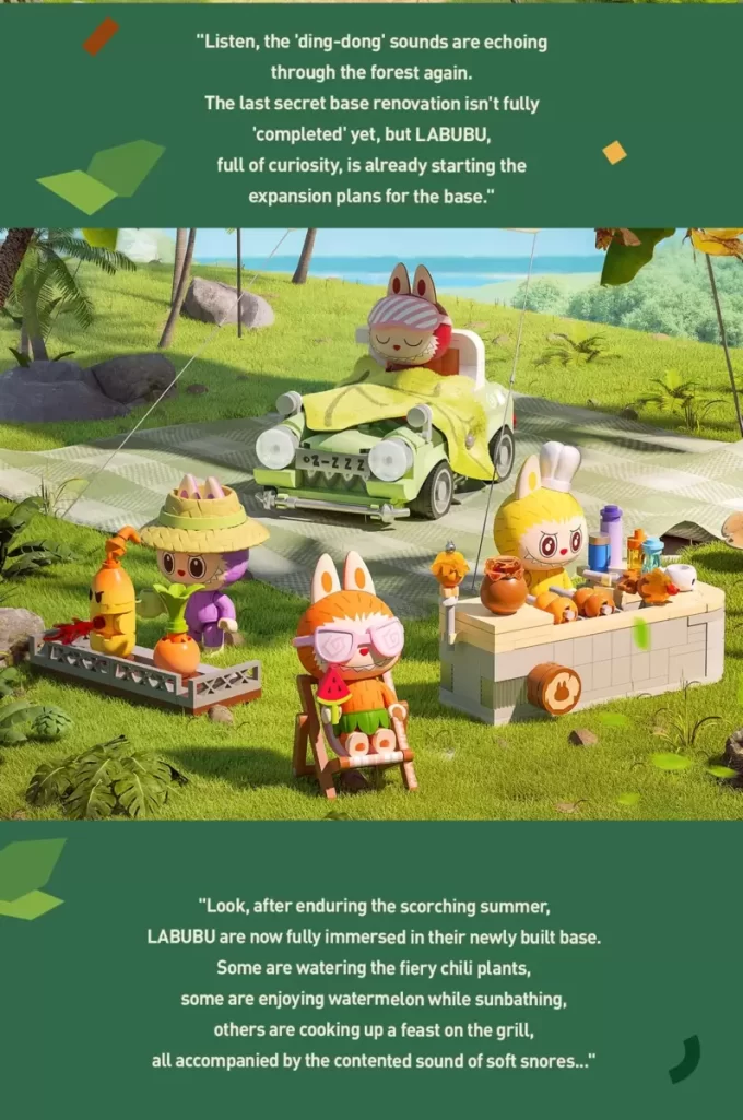 THE MONSTERS Forest Secret Base Series Blocks Part 2