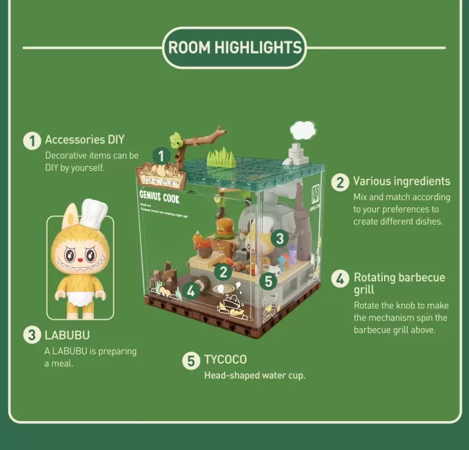 THE MONSTERS Forest Secret Base Series Blocks Part 2