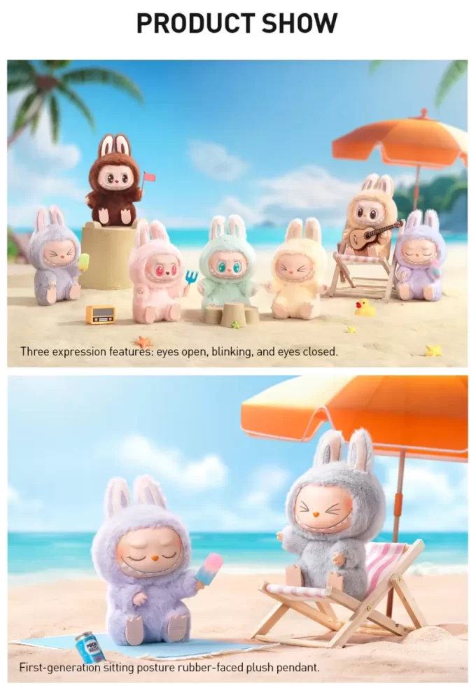 THE MONSTERS – Have A Seat Vinyl Plush Blind Box