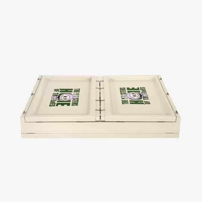 THE MONSTERS Home Of The Elves Series-Storage Box(White & Green & Blue)
