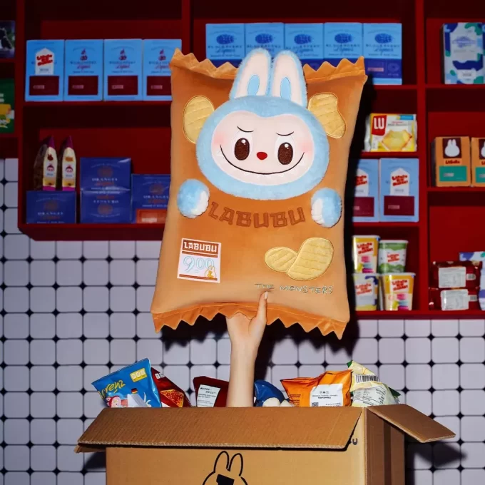 THE MONSTERS Wacky Mart Series-Pillow (Chips)