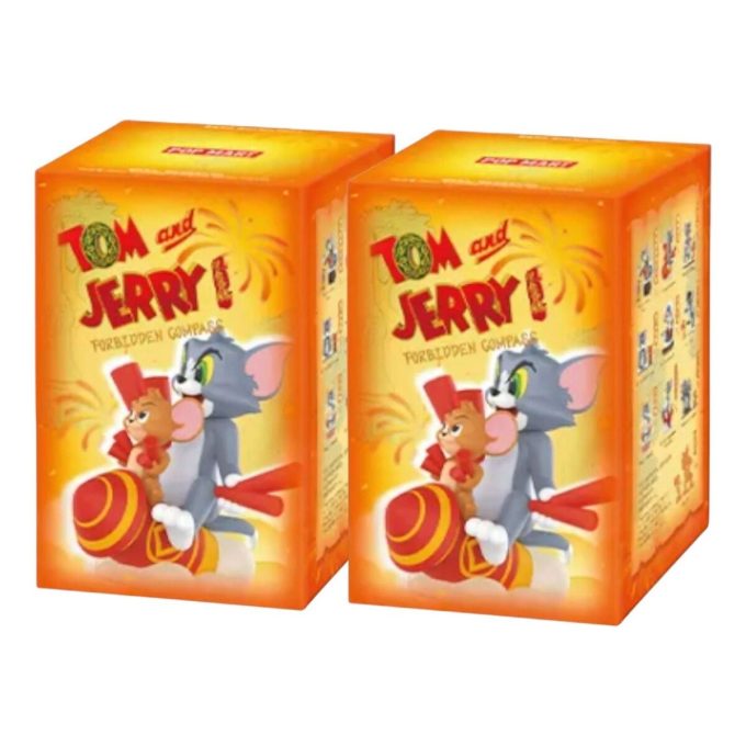 Tom & Jerry Forbidden Compass Figures Sealed Case (2 Blind Boxes)
