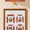Wealthy Snake’s New Year Celebration Series-Mini Spring Couplets Fridge Magnet Blind Box