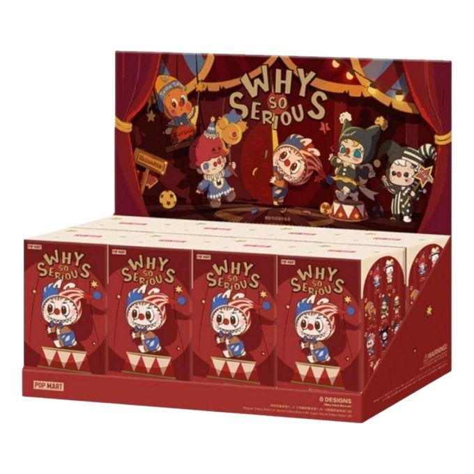 Why So Serious Series Vinyl Plush Pendant Sealed Case (8 Blind Boxes)