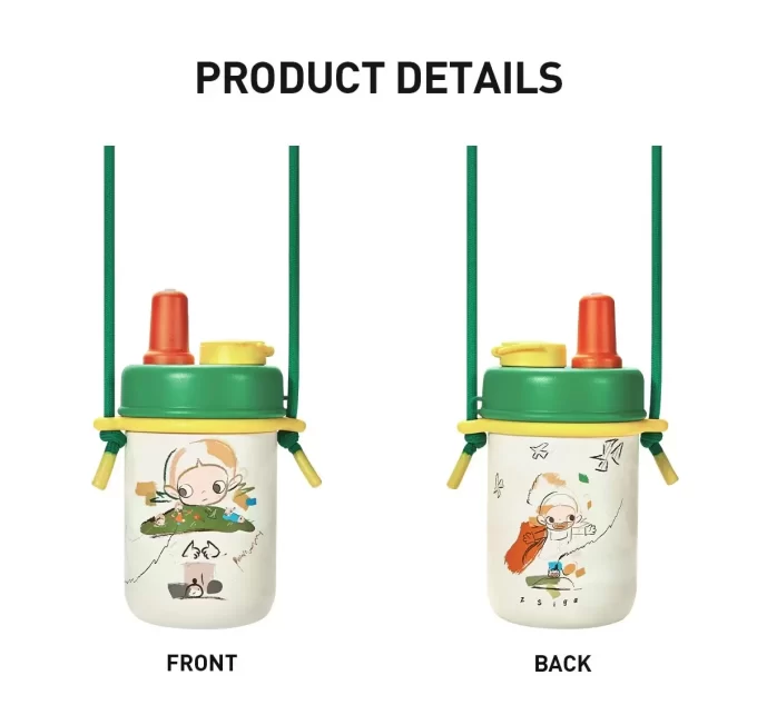 Zsiga Borderline Drifter Series-Portable Insulated Straw Cup