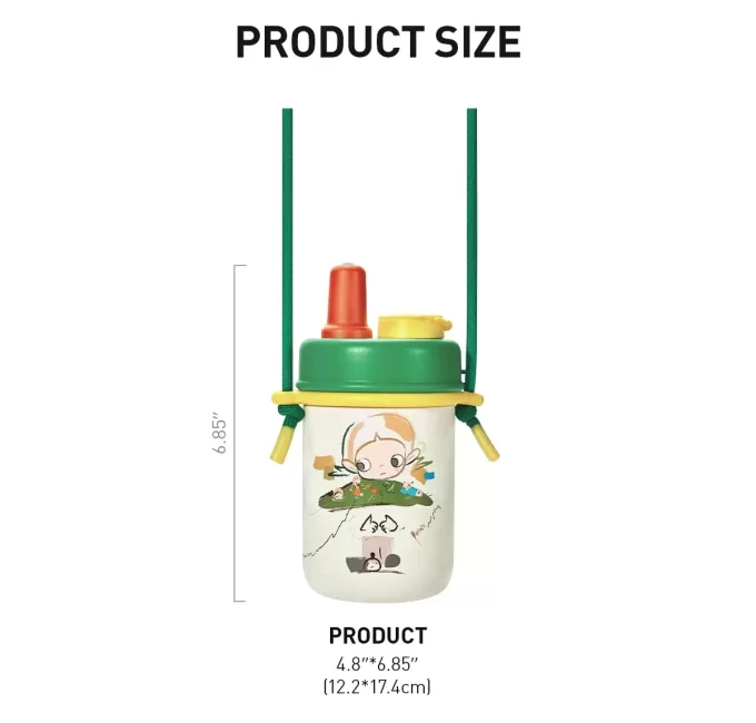 Zsiga Borderline Drifter Series-Portable Insulated Straw Cup