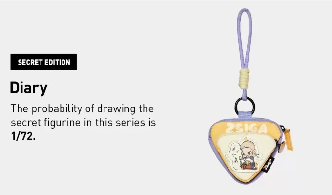 Zsiga Borderline Drifter Series-Triangular Bag Blind Box
